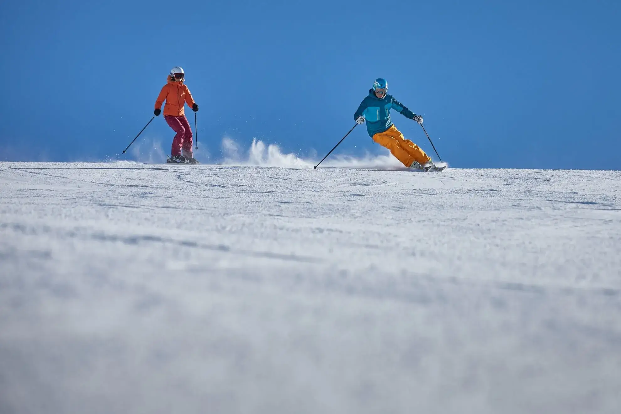 Privatskilehrer, private Skischule, Skikurse, Snowboard, See, Ischgl